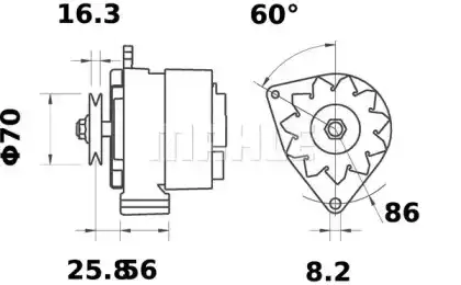 Стартер MAHLE MS 29