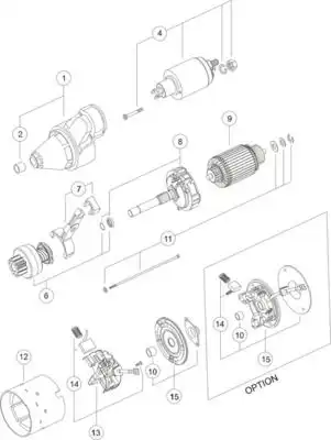Стартер MAHLE MS 306