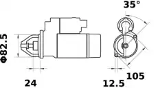 Стартер MAHLE MS 332