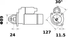 Стартер MAHLE MS 351