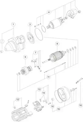Стартер MAHLE MS 356