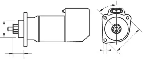Стартер MAHLE MS 672