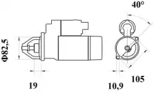 Стартер MAHLE MS 732