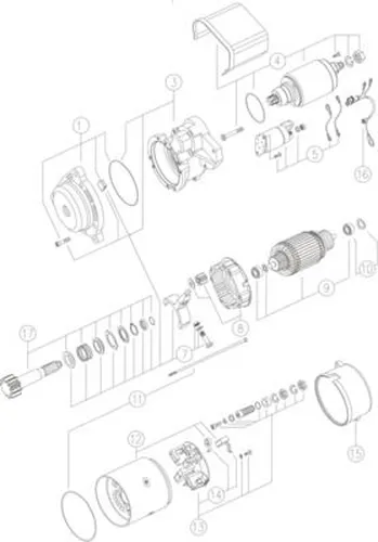 Стартер MAHLE MS 76