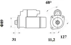 Стартер MAHLE MS 779