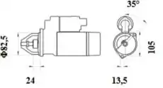Стартер MAHLE MS 812