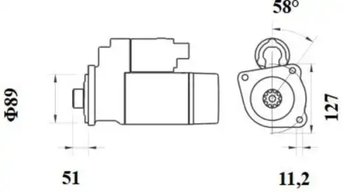 Стартер MAHLE MS 888