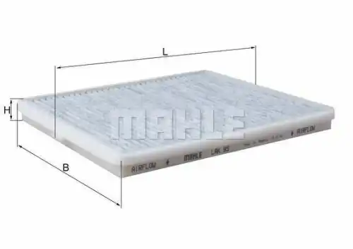 Салонный фильтр MAHLE LAK 95