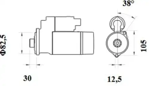 Стартер MAHLE MS 161