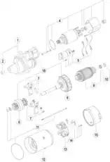 Стартер MAHLE MS 166