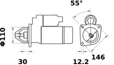 Стартер MAHLE MS 207