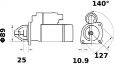 Стартер MAHLE MS 223
