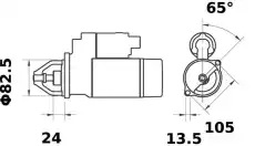 Стартер MAHLE MS 391