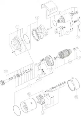 Стартер MAHLE MS 425