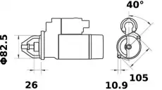 Стартер MAHLE MS 641