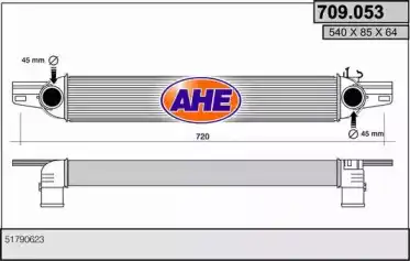 Интеркулер AHE 709053