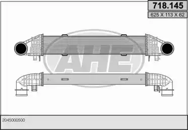 Интеркулер AHE 718145