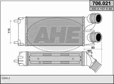 Интеркулер AHE 706021