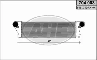 Интеркулер AHE 704003