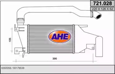 Интеркулер AHE 721028