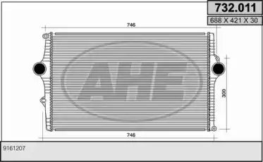 Интеркулер AHE 732011