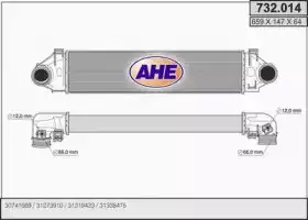 Интеркулер AHE 732014