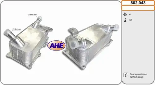 Масляный радиатор AHE 802043