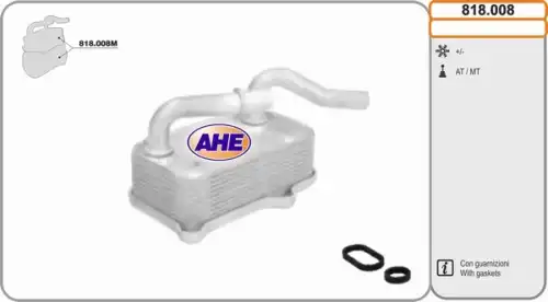 Масляный радиатор AHE 818008