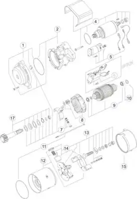 Стартер MAHLE MS 405