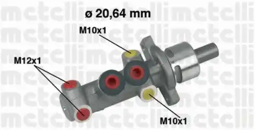 Цилиндр сцепления METELLI 05-0319