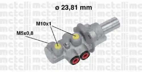 Цилиндр сцепления METELLI 05-0683