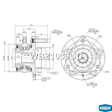Ступица KRAUF WBZ1039UU