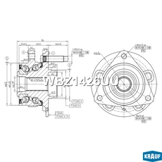 Ступица KRAUF WBZ1426UU