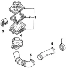 Фильтр воздушный FORD E9BZ9601A