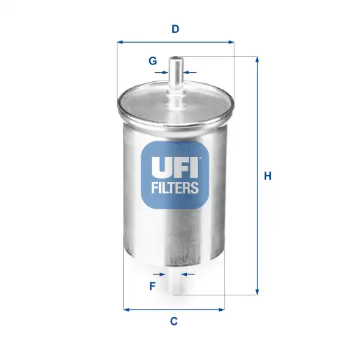 Топливный фильтр UFI 31.923.00