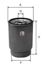 Топливный фильтр SOFIMA S 4021 NR