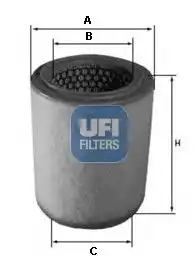 Фильтр воздушный UFI 27.201.03
