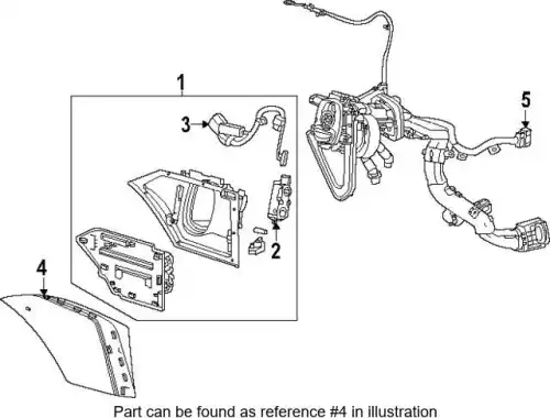 F-DOOR 26512044 GM