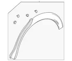MOLDING 42869339 GM