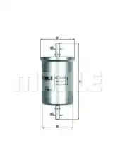 Топливный фильтр MAHLE KL 165/1