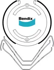 Тормозные колодки дисковые BENDIX BS3217