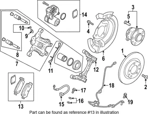 Тормозные колодки дисковые MAZDA DFZ52643ZB