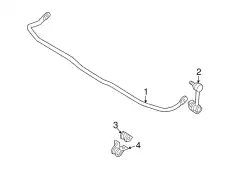 Тяга стабилизатора MAZDA GD1J28170