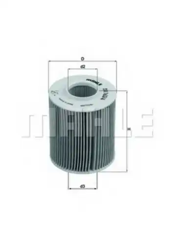 Фильтр масляный KNECHT OX163/4D