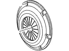 Корзина сцепления GM 24239613