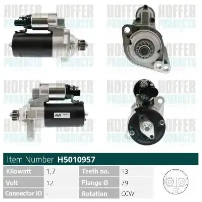Стартер HOFFER H5010957