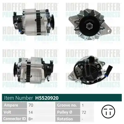 Генератор HOFFER H5520920