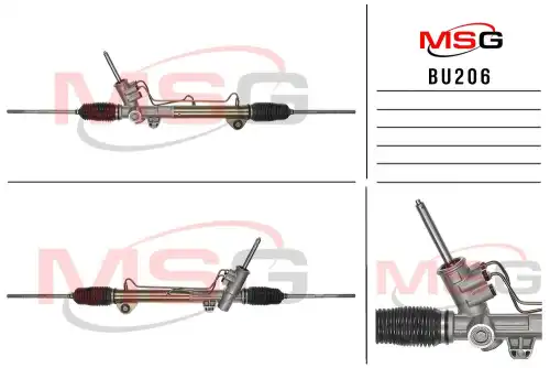 Рулевая рейка c ГУР новая Buick GL8 2002- BU206 MSG