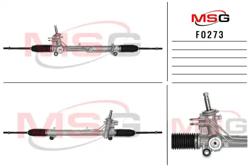Рулевая рейка MSG FO273
