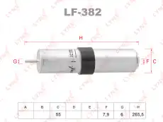 Топливный фильтр LYNXAUTO LF-382